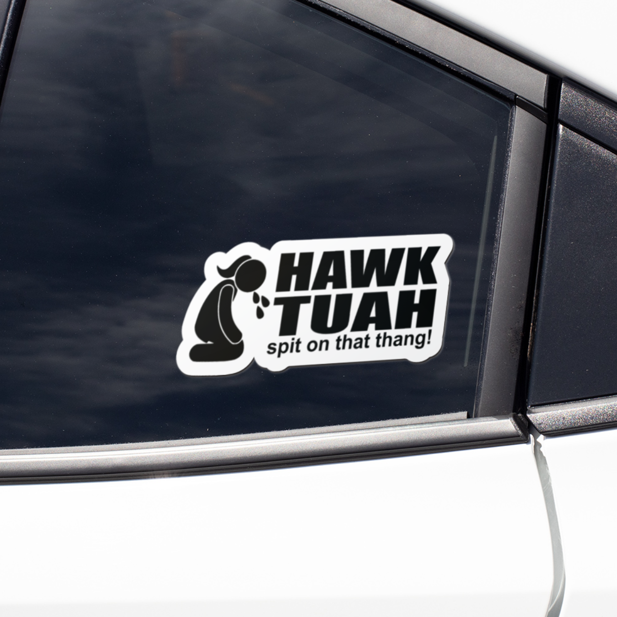 Hawk Tuah Spit On That Thang! Viral Sticker Pack - 12 Die Cut Hawk Tuah Stickers